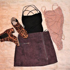 Two for One! Body Suits (Black/Tan)